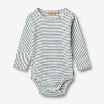 Wheat Main Langærmet Body Berti Body 1048 blue stripe