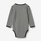 Wheat Main Langærmet Body Berti Body 9432 navy rib stripe