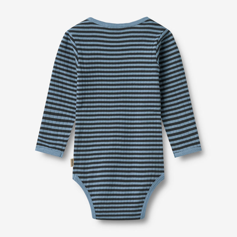 Wheat Main Langærmet Body Berti Body 9548 bright blue stripe