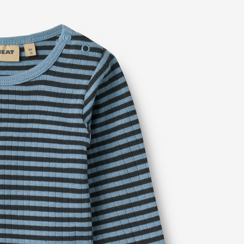 Wheat Main Langærmet Body Berti Body 9548 bright blue stripe