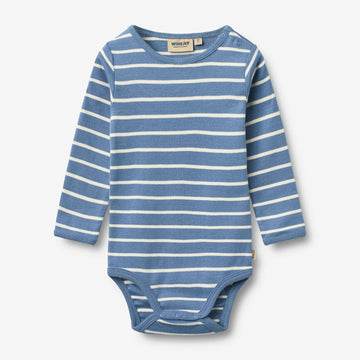 Wheat Main Langærmet Body Berti Body 1048 blue stripe