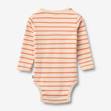 Wheat Main Langærmet Body Berti Body 9648 orange stripe