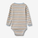 Wheat Main Langærmet Body Berti Body 9877 multi blue stripe
