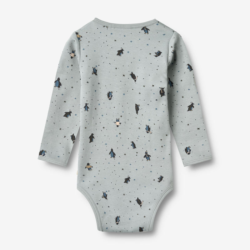 Wheat Main Langærmet Body Berti Underwear/Bodies 9569 soft rain penguins