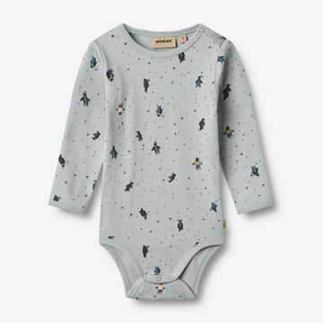 Wheat Main Langærmet Body Berti Underwear/Bodies 9569 soft rain penguins