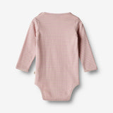 Wheat Main   Langærmet Body Berti Underwear/Bodies 2354 pink lilac stripe