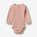 Wheat Main Langærmet Body Elmine Body 9898 dime rose small flowers