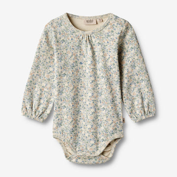 Wheat Main   Langærmet Body Elmine Underwear/Bodies 3337 sandshell mini flowers