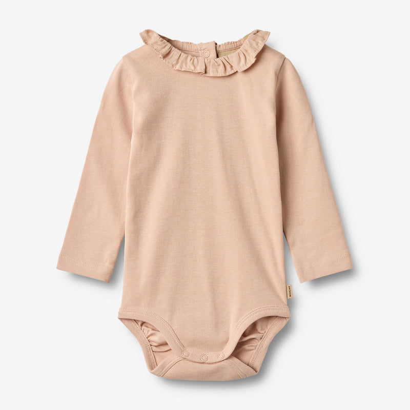 Wheat Main Langærmet Body Ena Underwear/Bodies 2032 rose dust