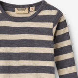 Wheat Main Langærmet Body Freddie Body 1309 greyblue stripe