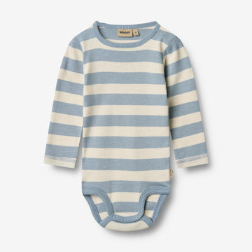 Wheat Main Langærmet Body Freddie Body 9420 calm blue stripe
