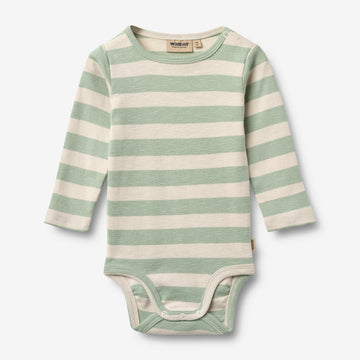 Wheat Main Langærmet Body Freddie Body 9647 mint stripe