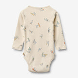 Wheat Main Langærmet Body Freddie Body 9669 whale friends