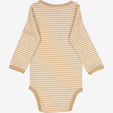 Wheat Main  Langærmet Body Kantbånd Underwear/Bodies 3307 cappuccino stripe