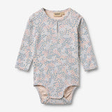 Wheat Main Langærmet Body Liv Body 2528 powder blue flowers