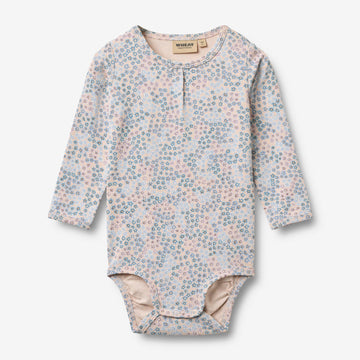 Wheat Main Langærmet Body Liv Body 2528 powder blue flowers