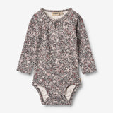 Wheat Main Langærmet Body Liv Underwear/Bodies 9565 purple stone flowers