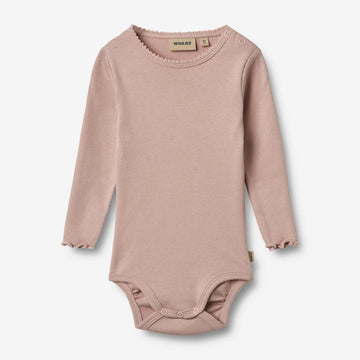 Wheat Main Langærmet Body Regitze Body 2487 rose powder