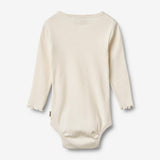 Wheat Main Langærmet Body Regitze Body 3182 ivory