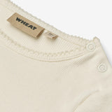 Wheat Main Langærmet Body Regitze Body 3182 ivory