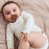 Wheat Main Langærmet Body Regitze Body 3182 ivory