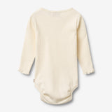 Wheat Main Langærmet Body Regitze Body 3182 ivory