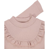Wheat Wool Langærmet Flæse T-shirt Uld Jersey Tops and T-Shirts 2487 rose powder