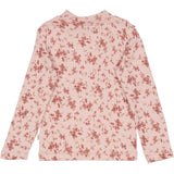 Wheat Wool Langærmet Flæse T-shirt Uld Jersey Tops and T-Shirts 2475 rose flowers