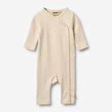 Wheat Main Langærmet Heldragt Everst Jumpsuit 9629 almond peach