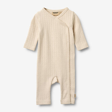 Wheat Main Langærmet Heldragt Everst Jumpsuit 9629 almond peach