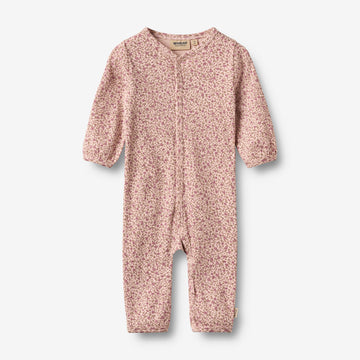 Wheat Main Langærmet Heldragt Felizia Jumpsuit 9898 dime rose small flowers