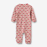 Wheat Main Langærmet Heldragt Felizia Jumpsuit 9898 dime rose small flowers