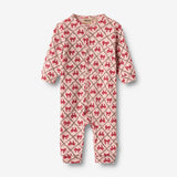 Wheat Main Langærmet Heldragt Felizia Jumpsuit 9898 dime rose small flowers