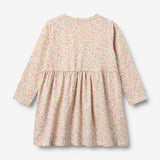 Wheat Main Langærmet Jersey Kjole Sessa Dress 9637 blush flower meadow