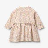 Wheat Main Langærmet Jersey Kjole Sessa Dress 9637 blush flower meadow