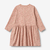 Wheat Main Langærmet Jerseykjole Bessie Dress 9566 rose dust flower meadow