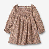 Wheat Main Langærmet Kjole Bella Dress 9546 black sea garden