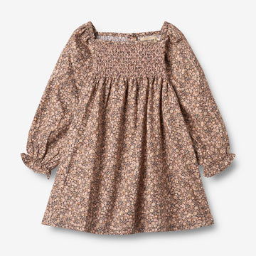 Wheat Main Langærmet Kjole Bella Dress 9546 black sea garden