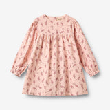 Wheat Main Langærmet Kjole Elvira Dress 9762 dim rose flowers