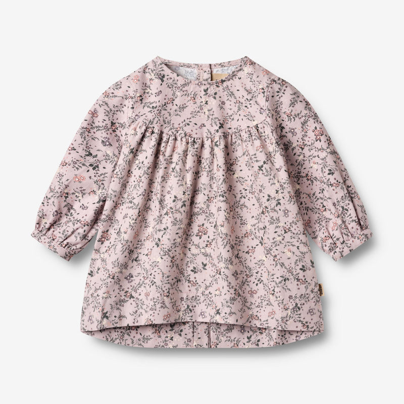 Wheat Main Langærmet Kjole Fenja Dress 9559 lilac checked flowers