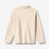 Wheat Main Langærmet Polo Yves Blouse 3191 offwhite
