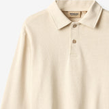 Wheat Main Langærmet Polo Yves Blouse 3191 offwhite