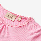 Wheat Main   Langærmet Rib Body Lotta Underwear/Bodies 2356 pink