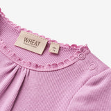 Wheat Main   Langærmet Rib Body Lotta Underwear/Bodies 4500 iris