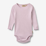 Wheat Main Langærmet Body Regitze Body 1346 lavender
