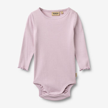 Wheat Main Langærmet Body Regitze Body 1346 lavender