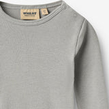 Wheat Main Langærmet Rib Body Spencer Body 1024 slightly blue