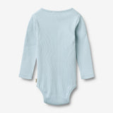 Wheat Main Langærmet Rib Body Spencer Body 2703 summer sky