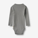 Wheat Main Langærmet Rib Body Spencer Body 9624 flint