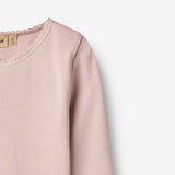 Wheat Main Langærmet Rib T-Shirt Reese T-Shirt 1354 soft lilac